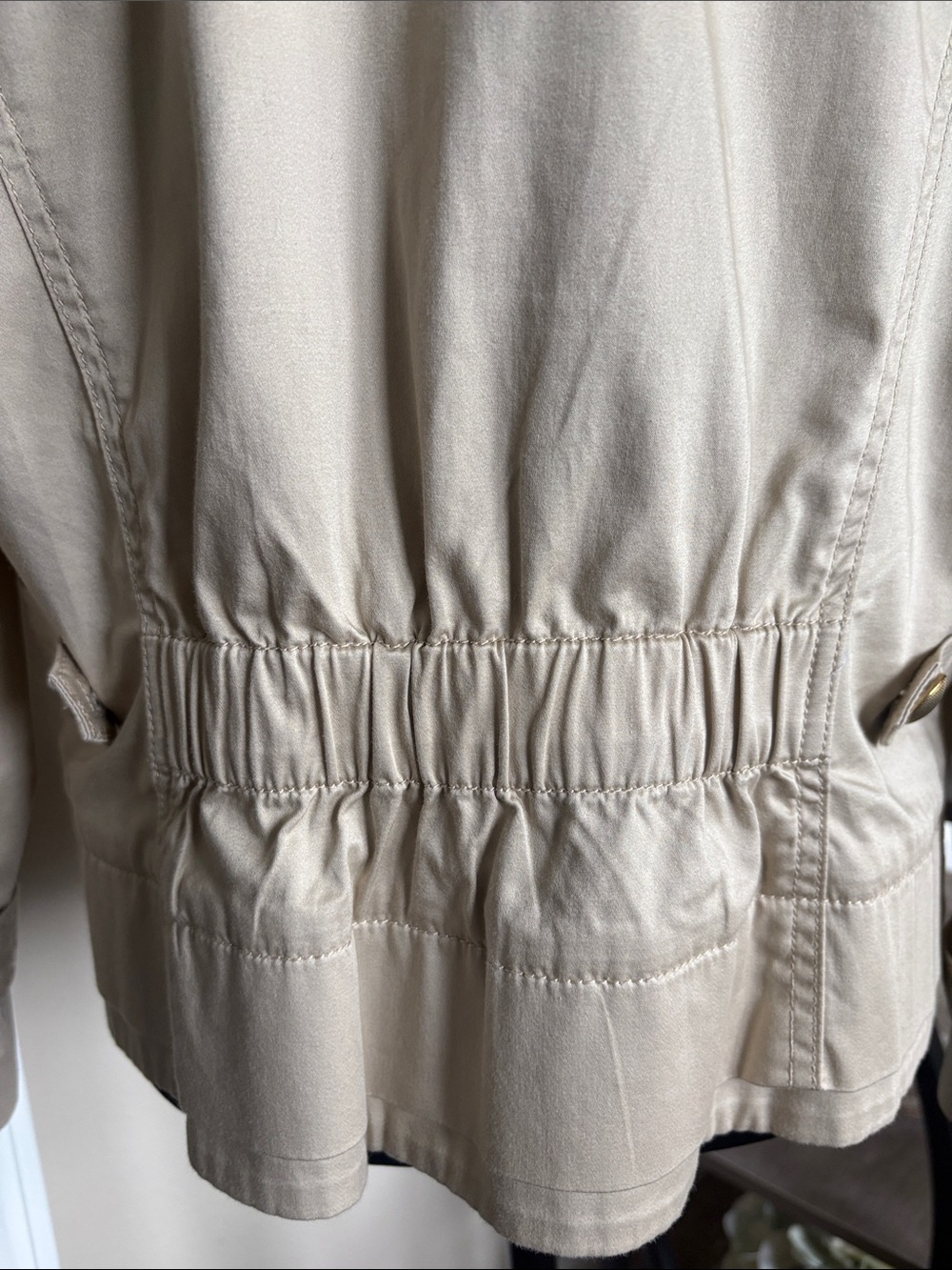 Women's Cream Tailored Blazer Jacket by Cach’e - Picture 8 of 9